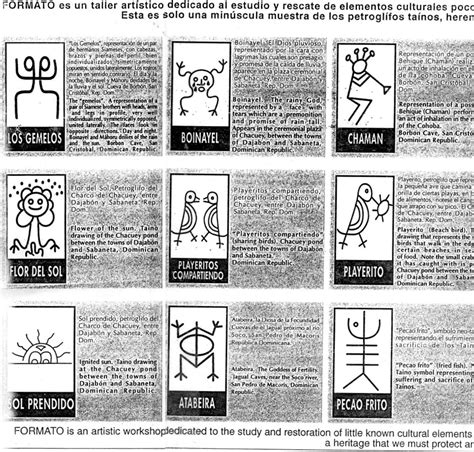 Native American Resources Arawak And Taino Symbols And Meanings