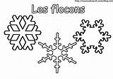 Flocon Neige Flocons Imprimer Etoile Dessins Noël Activité sketch template