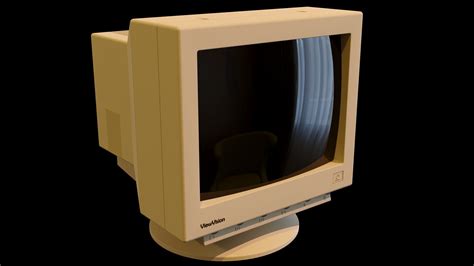 alter pc monitor  modell turbosquid
