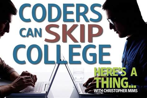Heres A Thing Coders Can Skip College Wsj