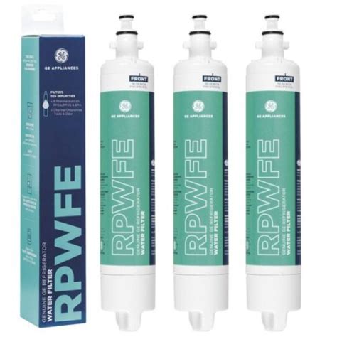 3 Pack Ge Genuine Rpwfe Rpwf Replacement Refrigerator Water Filter With