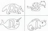 Dough Letters Play Printable Mats Alphabet sketch template