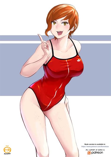 lifeguard babe swimsuit version by kom3toz3 hentai foundry