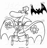 Bat Toonaday sketch template