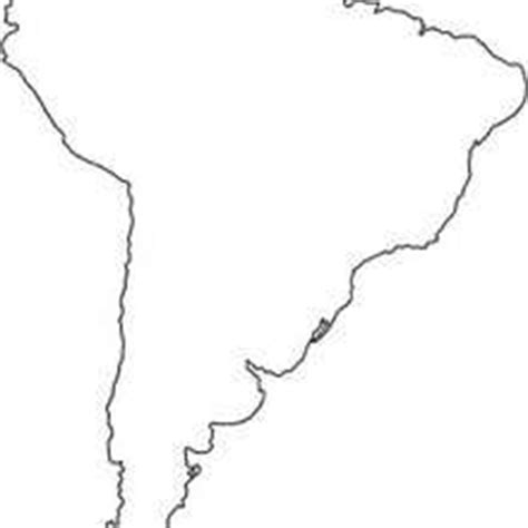 images  south america worksheets  preschool coloring map