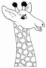 Coloring Pages Giraffe Kids Sheets Print sketch template