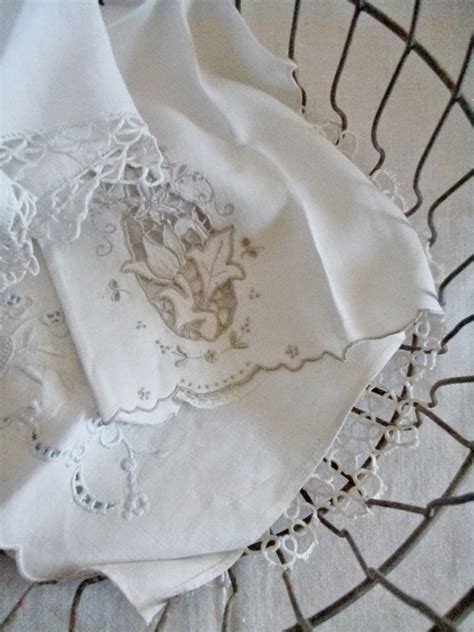 cabin cottage luxury linen linens  lace vintage linens