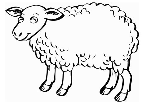 printable cut  sheep template hdgehe