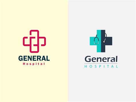 general hospital logos  nitesh jamod  dribbble