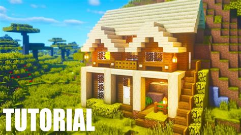 youtube minecraft tutorial survival house house