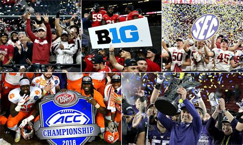ranking the power five college football conferences