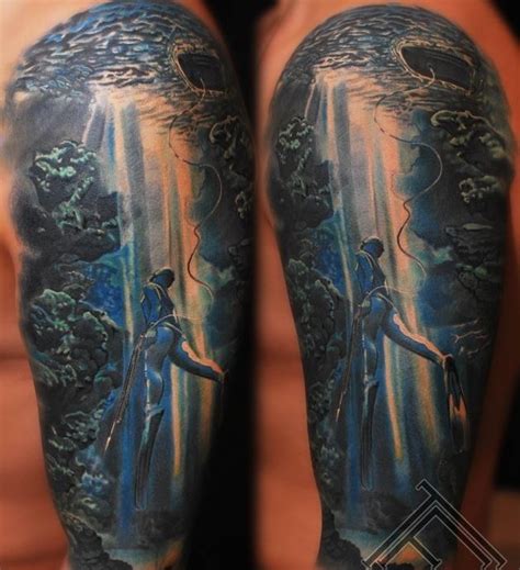 ideas  scenery tattoo  pinterest sleeve