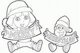 Coloring Pages Jr Nick Dora Christmas Popular Disney Library Coloringhome Insertion Codes sketch template