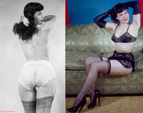 bettie page nude photos and video she s a legend omg