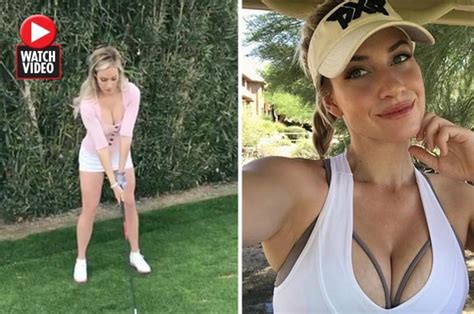 Paige Spiranac Instagram World S Hottest Golfer Makes Boob Joke In