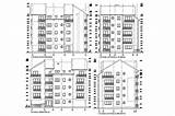 Building Elevation Apartment Storey 2d Cadbull Plan Residential Description sketch template