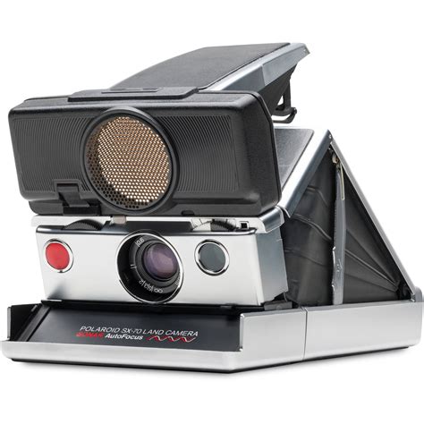 polaroid originals sx  sonar instant film camera silver