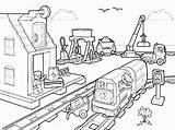 Construction Coloring Pages Site Lego Train Getcolorings Color Elegant Super Print Printable Getdrawings sketch template