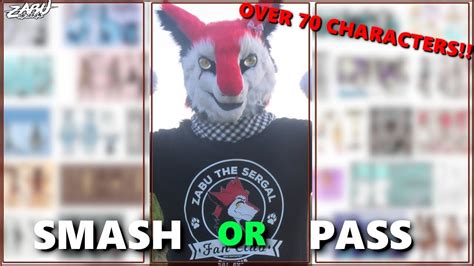 Smash Or Pass Fursona Edition Over 70 Characters Youtube