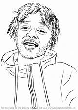 Lil Uzi Vert Drawing Draw Step Coloring Cube Ice Pages Rappers Rapper Drawingtutorials101 Print Previous Next Getdrawings Tutorials Search sketch template
