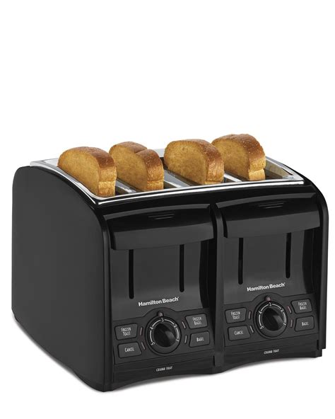 amazoncom hamilton beach  slice cool touch toaster kitchen dining