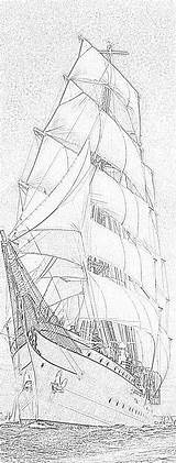 Coloring Pages Ships Sailing Filminspector sketch template