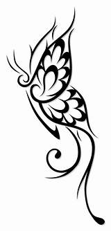 Butterfly Tribal Designs Tattoo Library Clipart sketch template