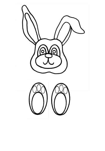 easter bunny template easter bunny template bunny templates easter