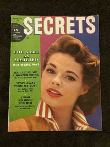 geheimnisse magazin september 1959 pin ups vintage ebay