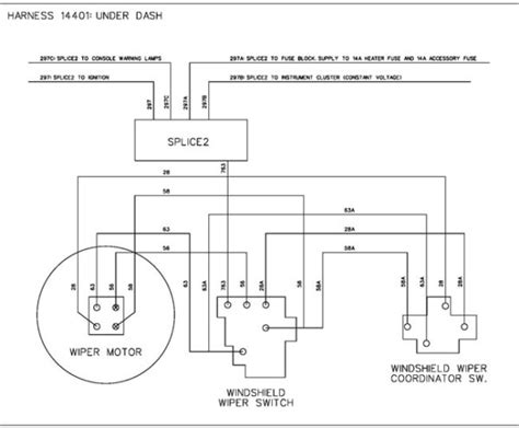 ford wiper wiring diagram