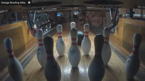 bowling challenge  scoremore garage bowling alley youtube