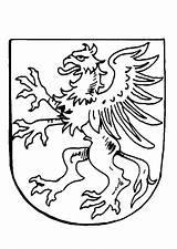 Wappen Malvorlage Ausmalbild sketch template