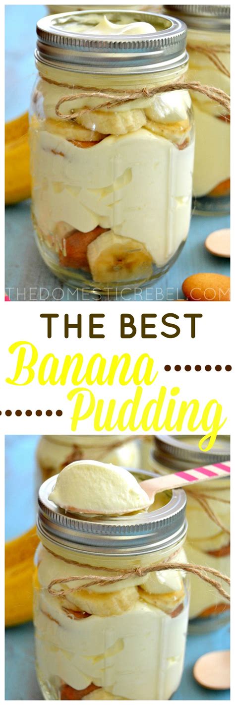 The Best Banana Pudding The Domestic Rebel