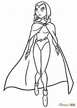Titans Teen Raven Draw Webmaster автором обновлено July sketch template