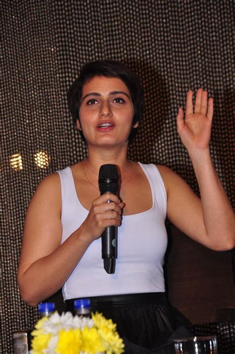 fatima stills at dangal movie press meet indian girls