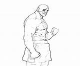 Sagat Fighter Street Abilities Coloring Pages sketch template