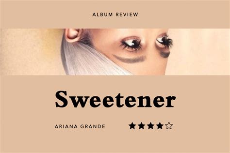 sweetener review grandes fourth album    bland