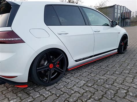 Side Skirts Diffusers Vw Golf Mk7 Gti Clubsport Textured Our Offer