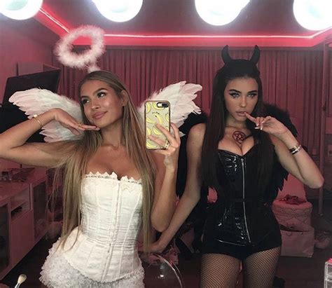 angel and demon in 2020 trendy halloween costumes