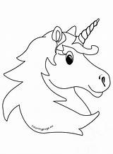 Unicorn Coloring Head Pages Carnival Magic Illustration Vector Kids Printable Brazil Getcolorings Clipart Color Print Visit Easy sketch template