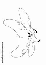 Starfish Coloring Handout Below Please Print Click sketch template
