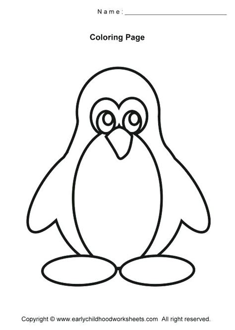 penguin coloring pages  getcoloringscom  printable colorings