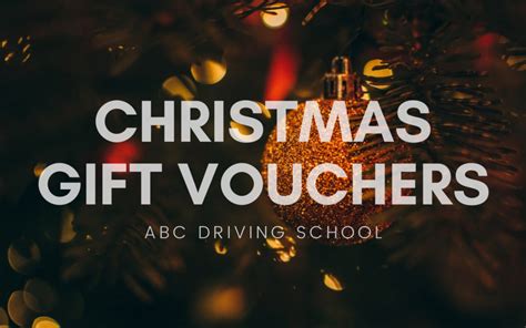 christmas gifts driving lessons trailer training courses crash courses