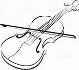 Violin Drawing Fiddle Vector Getdrawings sketch template
