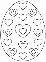 Uova Pasqua Uovo Cuori Pasquali Disegnare Archzine 1001 Fiocco Coniglietto Salvato Articolo sketch template