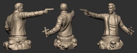 sculpt a high quality 3d comic and anime model and character for 3d
