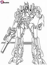 Coloring Printable Bubakids Transformers Transformer Easy Pages Print sketch template