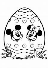 Easter Coloring Egg Pages Eggs Printable Kids Print Colouring Mickey Mouse Color Sheets Minnie Para Disney Printables Do Bestcoloringpagesforkids Pintar sketch template