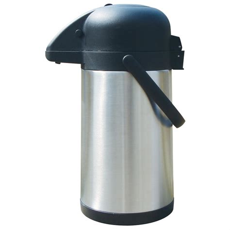liter stainless steel vacuum air pot  brentwood appliances  kitchen appliances