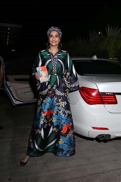 sonam kapoor ahuja is back in a dress only she can pull